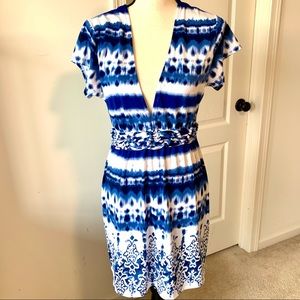 DOTTI Tie Dye Jersey Knit Swim Cover Up—SZ. Small